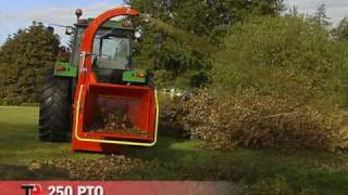 TP 250 PTO  Wood Chipper from Linddana [upl. by Nylatsirk]