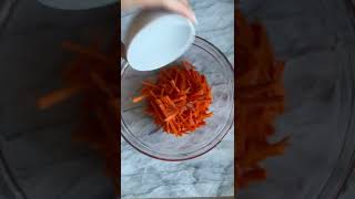 How To Make Vietnamese Quick and Easy Pickled Carrots  SHORT [upl. by Nolak522]