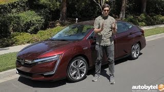 2018 Honda Clarity PlugIn Hybrid Touring Test Drive Video Review [upl. by Aniuqal]