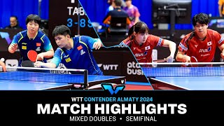 LinKuai vs TanakaNagasaki  XD SF  WTT Contender Almaty 2024 [upl. by Voorhis]