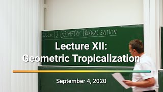 Tropical Geometry  Lecture 12  Geometric Tropicalization  Bernd Sturmfels [upl. by Leund]