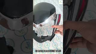 CB SHINE BS6 CHROME HEADLIGHT VISOR  SPARE PARTS FOR BIKE  2 WHEELER SPARE PARTS [upl. by Zysk454]