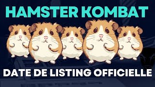 HAMSTER KOMBAT  Date de listing officielle  telegram hamsterkombat airdrop [upl. by Yanffit]