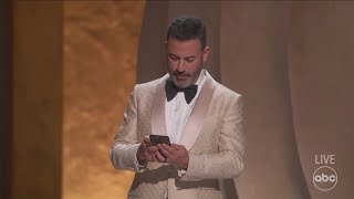 Kimmel fires back at Trump criticism from Oscars stage [upl. by Bettencourt]