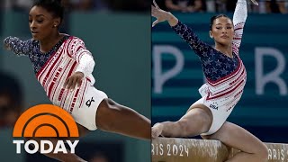 Simone Biles and Suni Lee to face off in allaround final [upl. by Ayocal359]