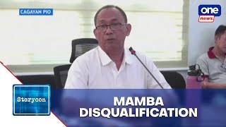 FULL INTERVIEW Comelec disqualifies Cagayan Gov Manuel Mamba [upl. by Ihel512]