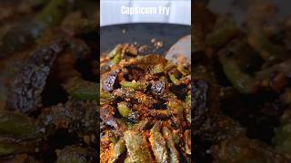 Capsicum Fry capsicum capsicumrecipes fry food bangalore [upl. by Oballa]