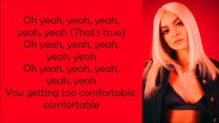 Bebe Rexha  Comfortable ft Kranium  Lyrics [upl. by Brandie605]