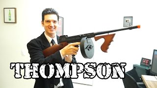 Thompson King Arms FINALMENTE  Luiz Rider  Airsoft Brasil [upl. by Baese]