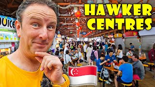 Singapores Hawker Food Culture What to Eat amp How to Eat [upl. by Alidis315]