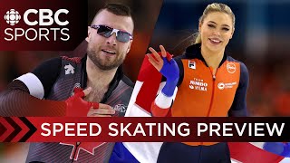 Speed Skating Season Preview Canadas depth plus expectations on Jordan Stolz amp Jutta Leerdam [upl. by Aserehc]