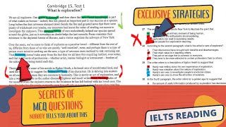 Secret Strategies of MCQ Questions  IELTS READING [upl. by Martell852]