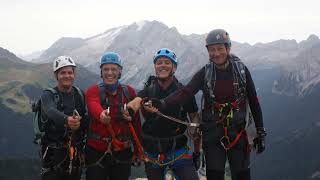 FERRATA COL RODELLA 2017 [upl. by Esirec]