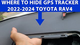 Where To Hide GPS Tracker in 20222024 Toyota Rav4 Where To Catch Power For GPS Tracker [upl. by Shaun85]