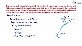 Numerical of Centrifugal Pump  Centrifugal Pumps  Applied Hydraulics [upl. by Rehpatsirhc93]