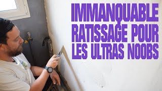 Enduire un mur pour les ultras débutants  méthode décole [upl. by Hollie]