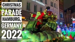 XmasParade in Hamburg Germany 2022  Now in Stunning 4K HDR [upl. by Luciano177]