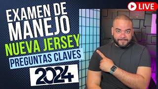 EXAMEN TEORICO DE MANEJO NEW JERSEY 2024 I Aprobarás con estas preguntas 🔥🔥🔥 [upl. by Anividul684]