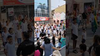 Ordem Unida da Escola CívicoMilitar de Afonso Cláudio afonsoclaudio 7desetembro desfile [upl. by Trout]