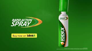 Iodex Rapid Action Pain Relief Spray [upl. by Leeke]