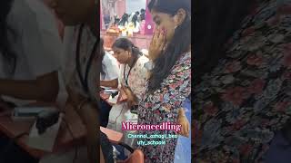 Microneedling microblading permanentmakeup permanentlipcolour tamil music [upl. by Alusru]