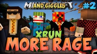 Minecraft XRUN quotMORE RAGEquot ep2 w Bashur Mitch and Preston [upl. by Atenahs]