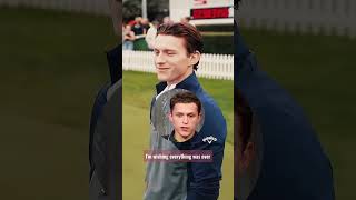 Tom Holland is more competitive than you’d thinkshorts tomholland hollywood actor spiderman [upl. by Anayeek]