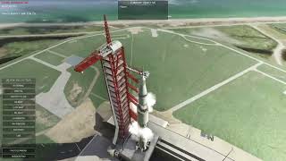 Reentery An Orbital Simulator Saturn V Launch TLI TransLunar Injection [upl. by Eanahs626]