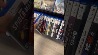 Shopping PreOwned PS5PS4 games from GameStop [upl. by Ainsworth]