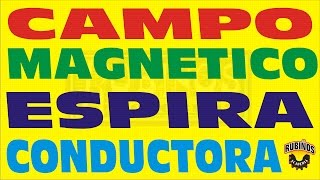 CAMPO MAGNÉTICO EN UNA ESPIRA CONDUCTORA ELECTROMAGNETISMO EJERCICIO RESUELTO [upl. by Amaras815]