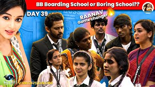 BB Boring School  Staff is Off Day 37  39 Combined Vimarsanam with Sanam Shetty [upl. by Gorga]