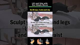 Lift and Slim with One Simple Moves [upl. by Nowtna]