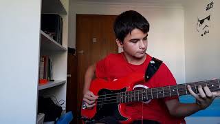 Rain  Rob Scallon Bass Cover [upl. by Pearle]