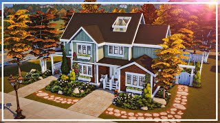 Generations Family Home 🍂  The Sims 4 Speed Build [upl. by Adnorehs699]