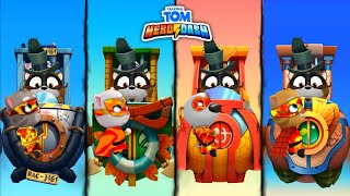 TALKING TOM HERO DASH  ALL SUPER LAVA HEROES  DISCOVER THE ALL HEROES amp SAVE THE WORLDS GAMEPLAY [upl. by Einahpit]