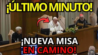 🚨 ¡IMPACTANTE Papa Francisco SACUDE a los FIELES con un DOCUMENTO que ANUNCIA una NUEVA MISA [upl. by Esilahs589]