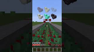 Minecraft Armor vs Sweet Berry Bush shorts minecraft fyp minecraftshorts youtubeshorts [upl. by Riada]