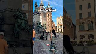 Musical Polish 🇵🇱 Vibes in Old Town Kraków 💕travel polska explore poland trending ytshorts [upl. by Varden]