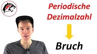 PERIODISCHE Dezimalzahlen in BRÜCHE umwandeln  Mathe Tutorial [upl. by Oznola]