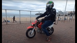 Street legal minibikes ride to Bondi Beach [upl. by Goddord]