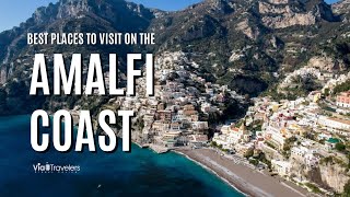 15 Best Places to Visit in Amalfi Coast  Travel Guide 4K [upl. by Elram]