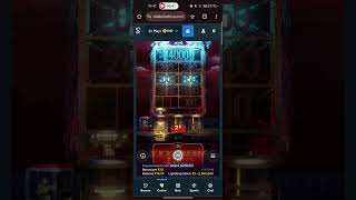 casinokingking01big jackpot 3500x in lightning storm TopCryptoCasinos 30rs become 100000 [upl. by Rusell]