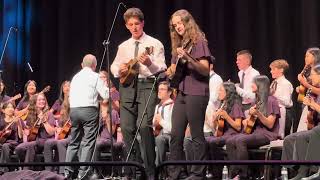 Langley Ukulele Ensemble plays cover of Santana’s Oye Como Va [upl. by Ymmot860]