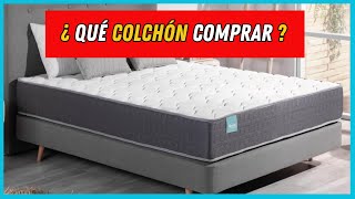 🛏️ los 4 mejores COLCHONES para un sueño reparadorQué COLCHÓN comprar [upl. by Alessig]