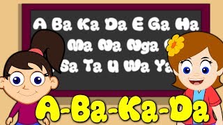 ABaKaDa song  abakada Filipino Alphabet  Awiting Pambata Tagalog  Learn Filipino for kids Rhymes [upl. by Emaj]