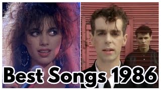 BEST SONGS OF 1986 [upl. by Keely]