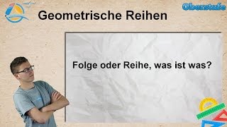 Geometrische Reihen  Oberstufe ★ Übung 3 [upl. by Pressman]