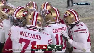 Final 2 minutes  San Francisco 49ers  Green Bay Packers [upl. by Nwahsav]