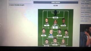 Video guida per carico formazione Fantagazzetta [upl. by Coopersmith]