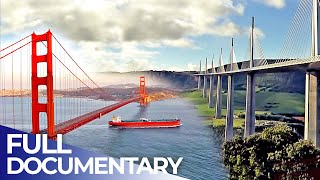 Golden Gate Bridge vs Millau Viaduct  Legends vs Modern Icons  FD Engineering [upl. by Epoh]